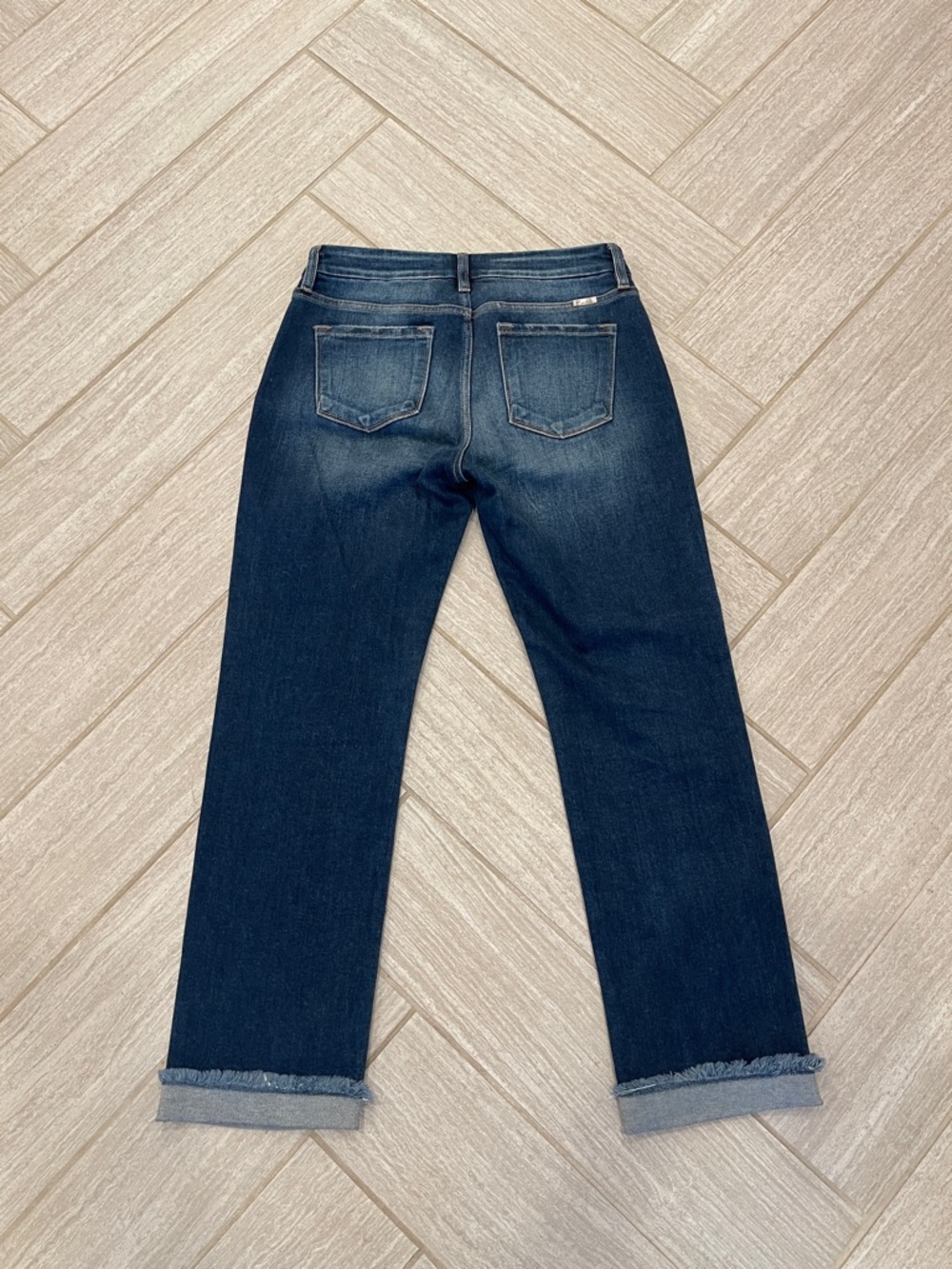 KanCan Dark Wash Boyfriend Jeans - Picture 6 of 6